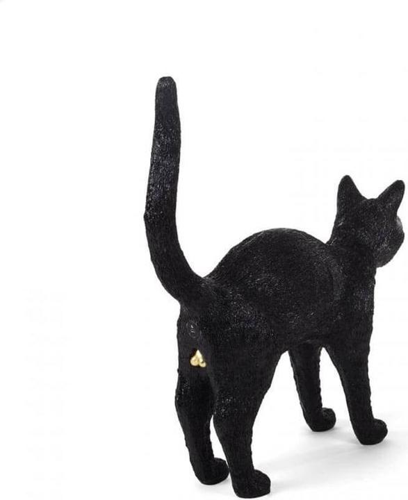 Image du produit Seletti Jobby The Cat Lampe de table Noir (100 lm)