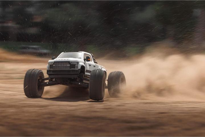 Image du produit Arrma Monster Truck Big Rock 6S Blanc, ARTR, 1:7 (Presque prêt à être conduite)
