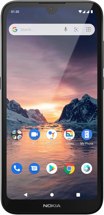 Actual product image Nokia 1.3 (16 GB, Charcoal, 5.71", Dual SIM, 8 Mpx, 4G)