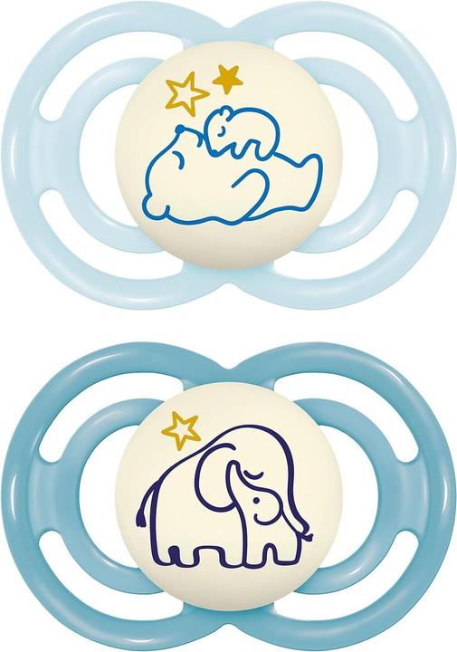 Actual product image Kikkaboo Baby Pacifier Savanna 0-6 Mon (2 x, from 6 m.)