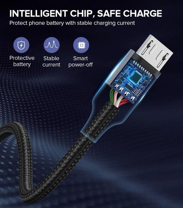 Produktbild Ugreen USB Typ A – Micro USB B (2 m, USB 3.0)