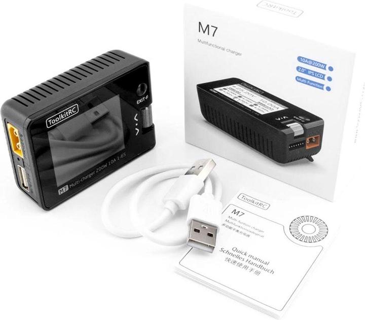 Actual product image Toolkitrc Charger M8S 400W 18A 1-8S White
