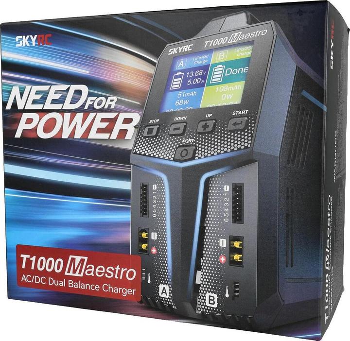 Actual product image SkyRC Charger T1000 Maestro
