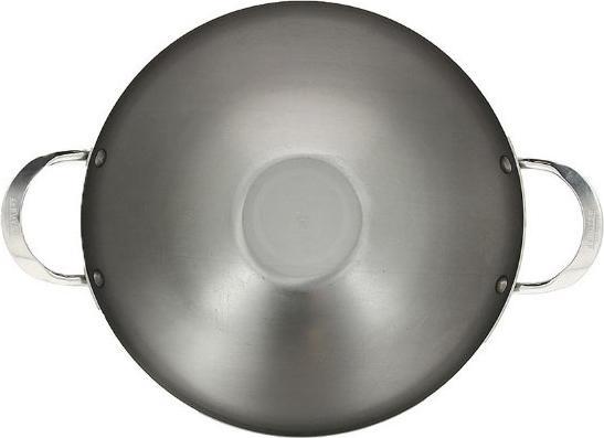 Actual product image de Buyer WOK Mineral B element with 2 handles 32cm (Wok)