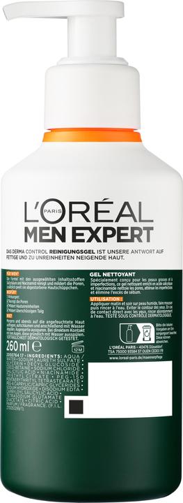 Immagine prodotto L'Oréal Paris Men Expert Derma Control (Gel, 260 ml)