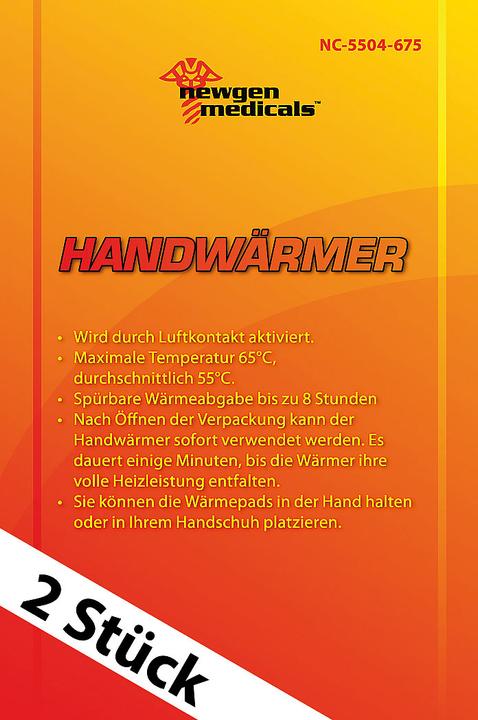 Produktbild Newgen medicals Handwärmer Wärmepad, 2er-Pack