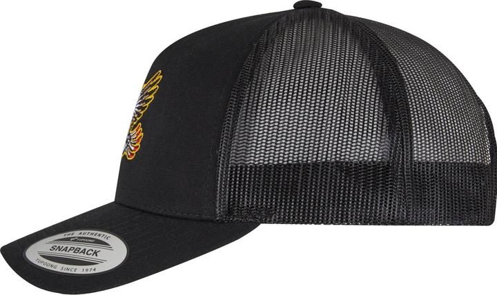 Immagine prodotto Mister Tee MisterTee Bravery Eagle Trucker Cap 5-Panel Retro Trucker Cap - 180755 (Taglia unica)