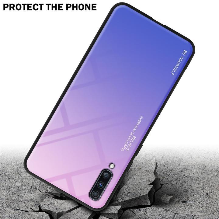 Produktbild Cadorabo TPU 2 Farben Glas Cover (Samsung Galaxy A70, Samsung Galaxy A70S)