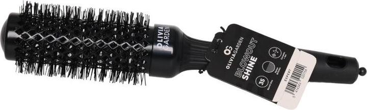 Olivia Garden Expert Blowout Shine Schwarz 35 mm
