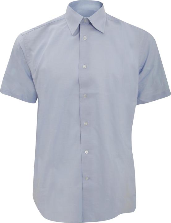 Image du produit Russell Collection Chemise Oxford à manches courtes, facile à entretenir (43)