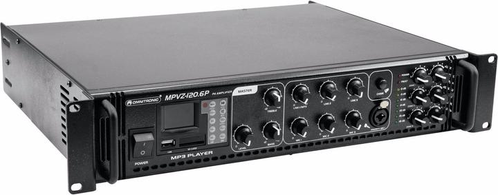 Actual product image Omnitronic MPVZ-120.6P (Amplifier)