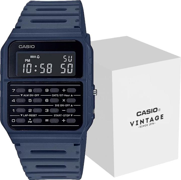Actual product image Casio CA-53WF-2BEF watch (9822) (Digital watch, 34 mm)