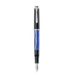 Produktbild Pelikan Füllhalter M205 Blau-Marm. M Etui (Blau-Marmoriert, 1 x)