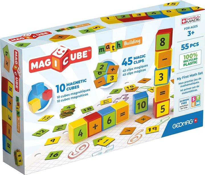 Immagine prodotto Geomag Cubi magnetici Magicube Math 55 Cubi