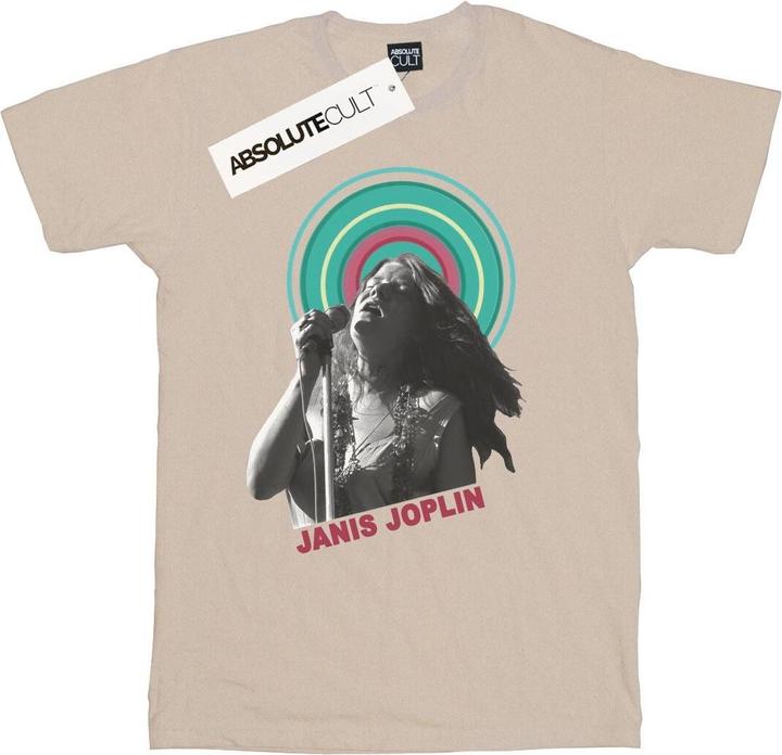 Immagine prodotto Janis Joplin Halo Photo Maglietta Uomo (S)