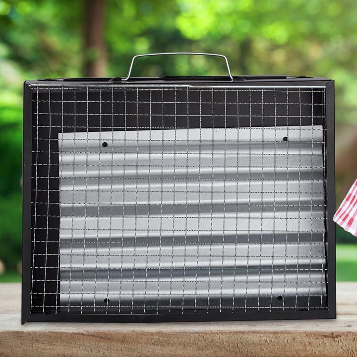 Immagine prodotto Relaxdays Caso griglia per campeggio e picnic (42.50 cm)