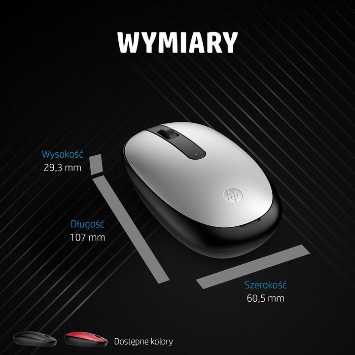 Actual product image HP 240 Mouse right and left handed (Wireless)