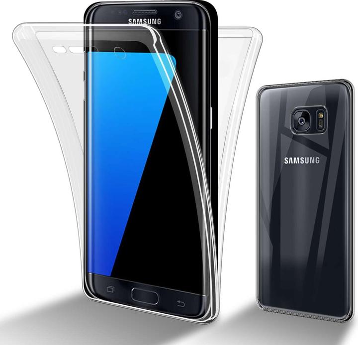 Produktbild Cadorabo TPU 360 Grad Hülle für Samsung Galaxy S7 EDGE (Samsung Galaxy S7 Edge)