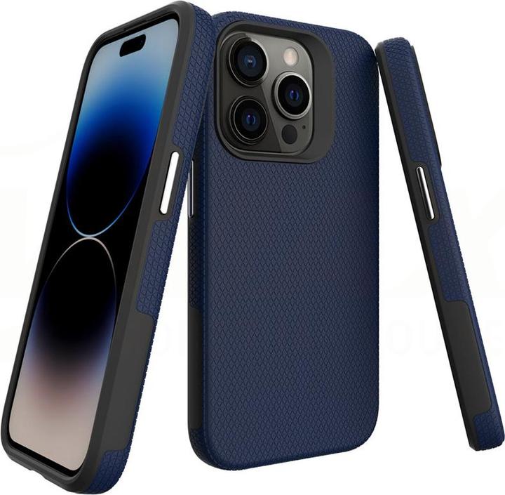 Image du produit Vmax Etui Traingle pour Samsung Galaxy A35 5G bleu marine (Samsung Galaxy A35)