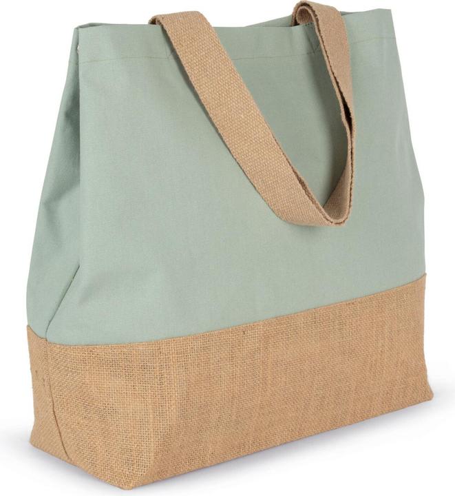 Immagine prodotto Kimood Tote bag tela di cotone e juta