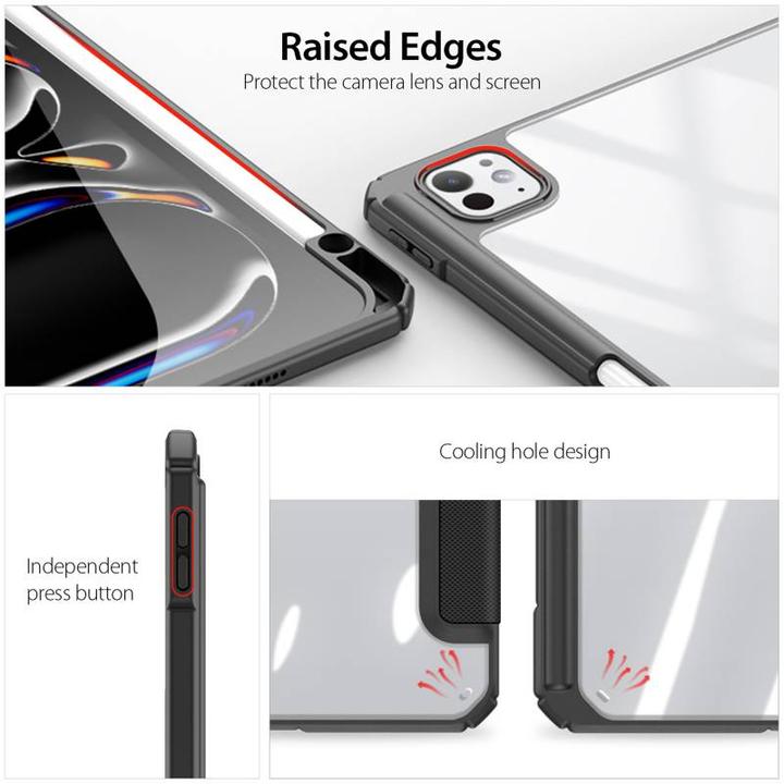 Productafbeelding Dux Ducis Toby Serie Leren Boekomslag Hoesje (IPad Air (2022))