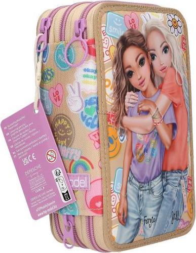 Produktbild Top Model Topmodel - Triple Pencil Case GIRL POWER - Beige (413282)