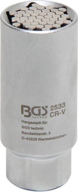 Actual product image BGS Multi Socket 10 mm (3/8") Drive 9 - 21 mm (3/8")