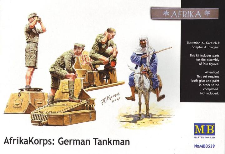 Produktbild Master Box Deutsches Afrika Korps, WWII