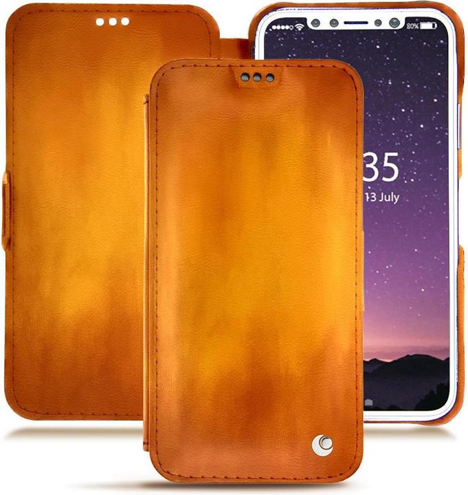 Productafbeelding Noreve Lederen omslag horizontaal (Apple iPhone XS)