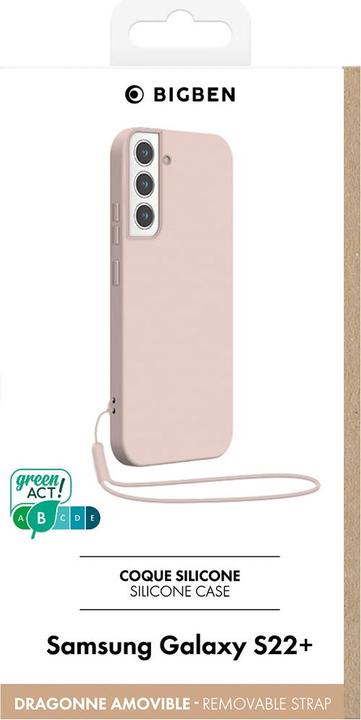 Actual product image Komsa Cover with label BIGBEN for SAMSUNG S22+ Transparent (Samsung Galaxy S22 5G)