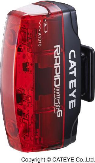 Productafbeelding CatEye Rapid Micro G TL-LD620G zwart/rood