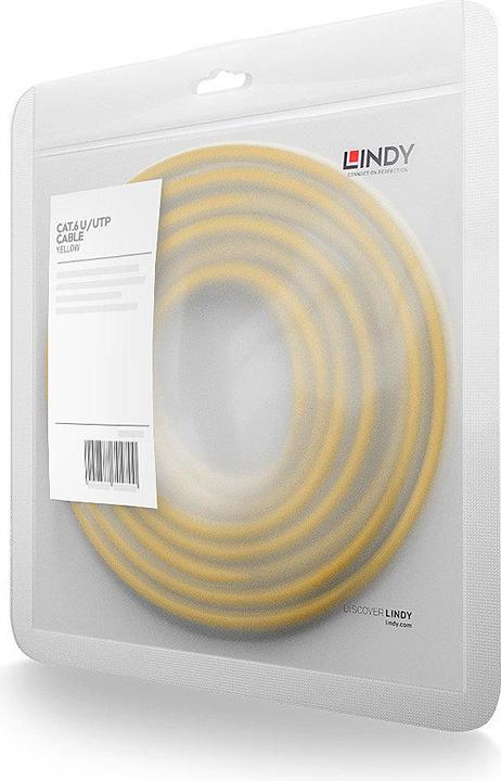 Actual product image Lindy Network cable (U/UTP, CAT6, 3 m)