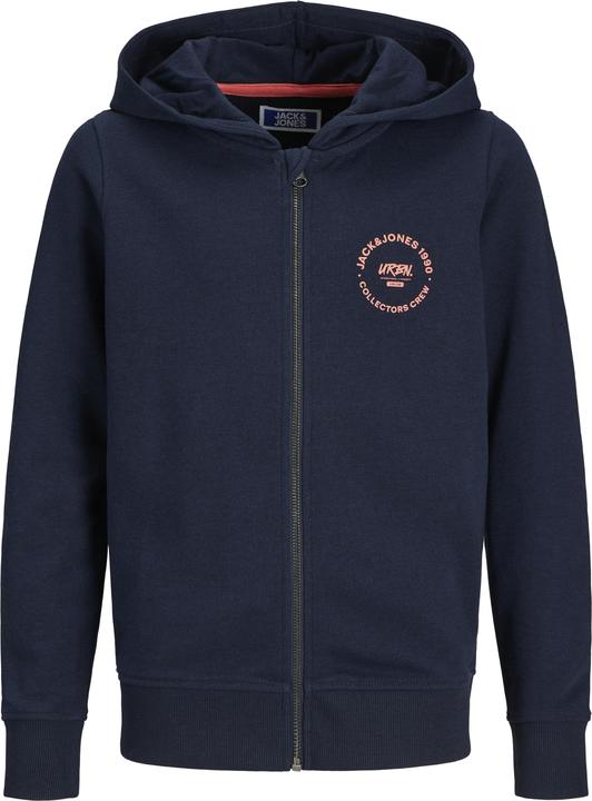 Produktbild Jack & Jones Junior Sweatjacke SIMON Kapuzensweatjacke (176)
