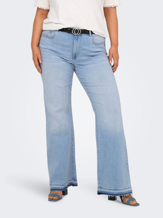 Image du produit Only CARTIGER Mittlere Taille Ausgestellt Jeans Flared fit jeans (48)