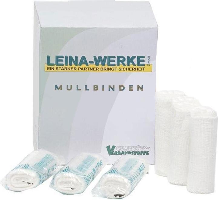 Produktbild Leina Mullbinden 6 cm x 4m / 1 Stk.