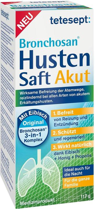 Actual product image Tetesept Bronchosept Cough Acute Juice (1 Piece)