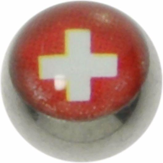 Image du produit Bijouteria Embout de piercing (Acier chirurgical 316L, Résine époxy)