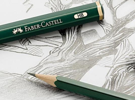 Produktbild Faber-Castell Bleistift 9000 (5H, 12 x)