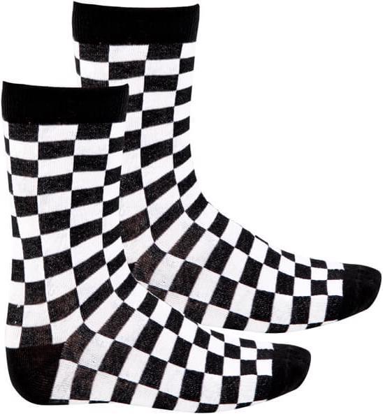 Image du produit Urban Classics Checker Socks 2-Pack (lot de 2, 43 - 46)