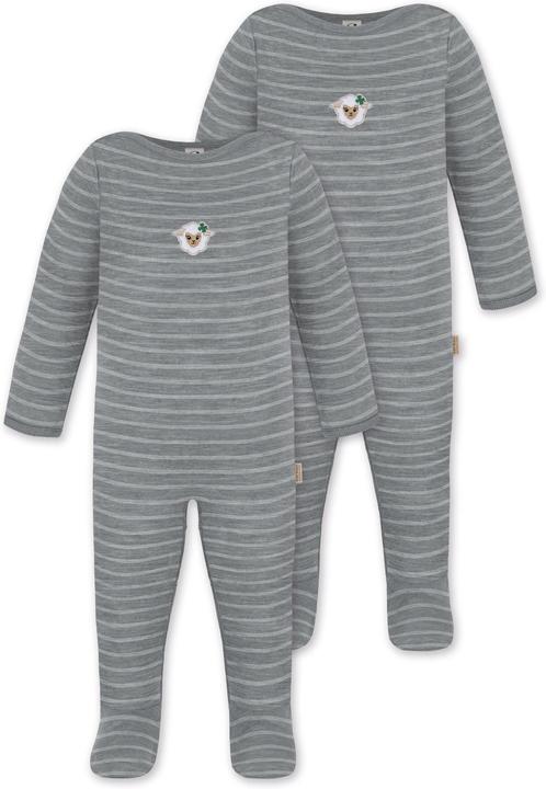Immagine prodotto Normani Pagliaccetto da 2 pezzi per bambino in merino "Levin" - 9411 (92)