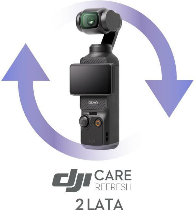 Produktbild DJI Care Refresh (Osmo Pocket 3) 2 Jahre (Karte) (24 Monate, Technische Unterstützung, Post Warranty)