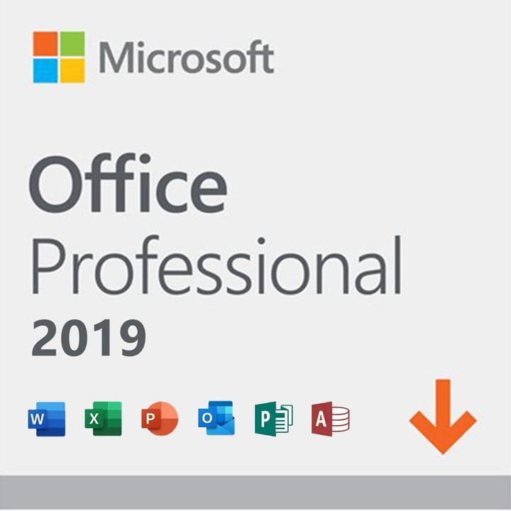 Immagine prodotto Microsoft Ufficio professionale 2019 (1 Utente, Senza limiti)