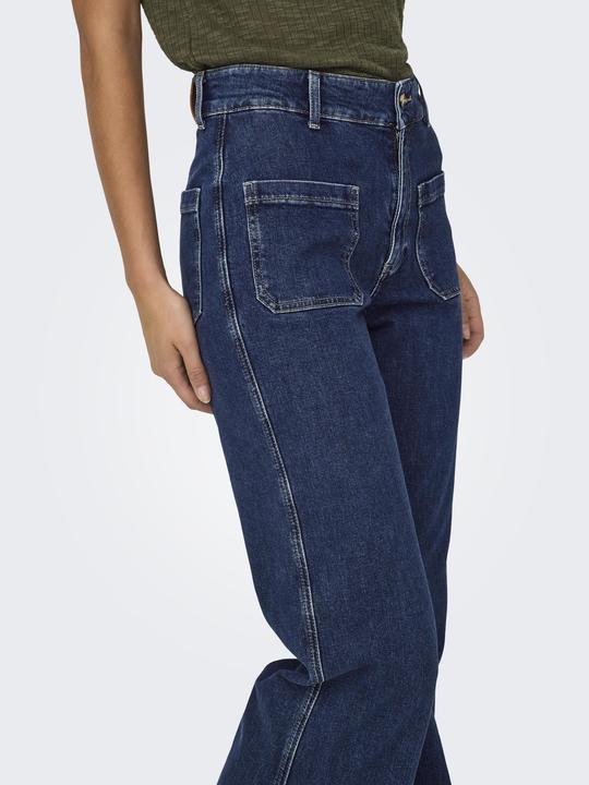 Produktbild Only ONLJUICY Hohe Taille Weiter Beinschnitt Jeans Jeans mit weitem Bein (W29/L32)