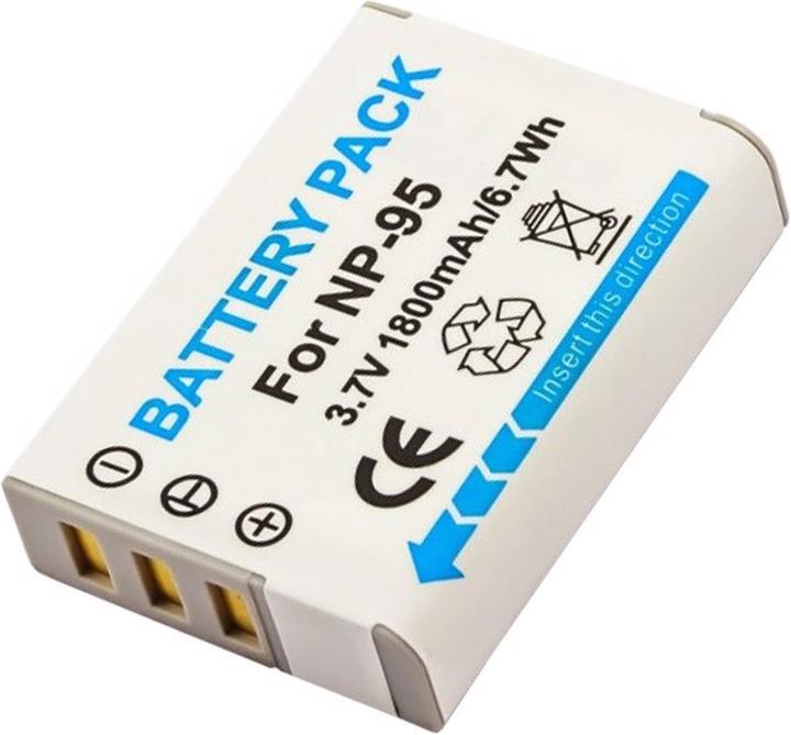 Actual product image AccuCell Battery NP-95 Battery, FinePix F30, X100T (Camera battery)