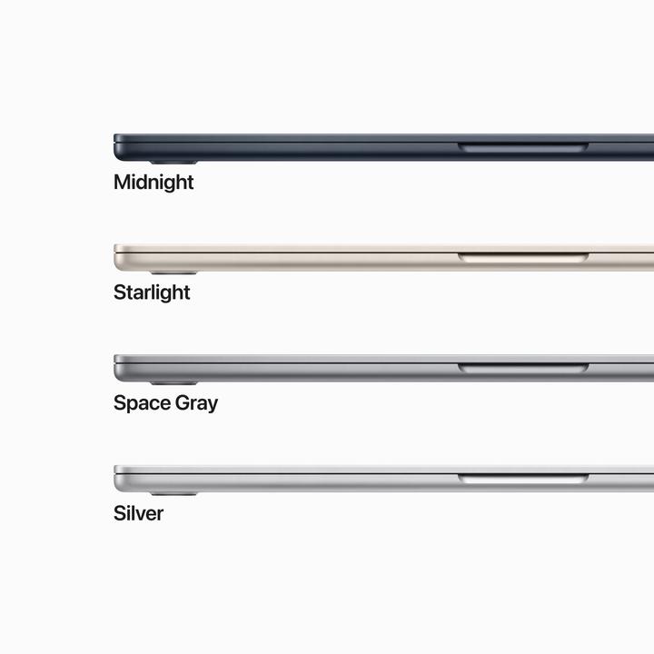 Actual product image Apple MacBook Air - 2023 (15", M2, 8 GB, 256 GB, CH)