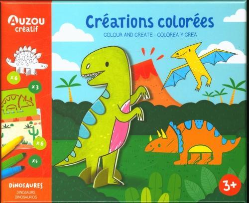 Immagine prodotto Créations colorées / Dinosaures (Francese, Passchier Anne, 2021)