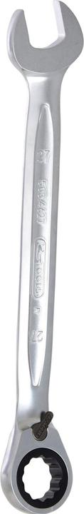 Actual product image KS Tools GEARplus ratchet ring open end wrench reversible (27 mm)