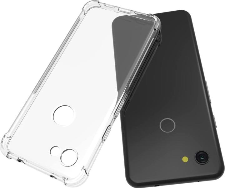 Produktbild Screenguard Google Pixel 3a Hülle Crystal Soft Airbag Bumper (Google Pixel 3a)