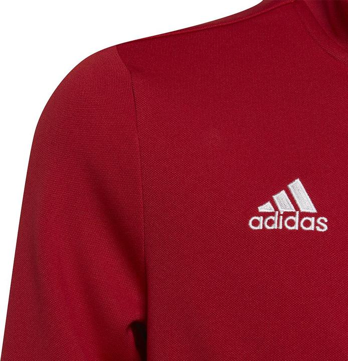 Image du produit adidas entrada 22 Tk Jkt vaikiškas megztinis raudonas H57563 (140cm) (140)