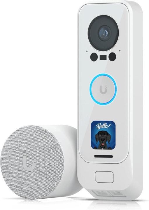 Image du produit Ubiquiti UVC-G4 DOORBELL PRO POE KIT-WH - ite, G4 Doorbell Professional PoE Kit